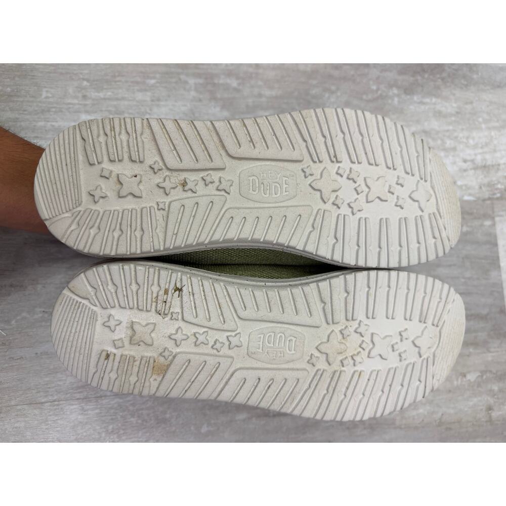 Hey Dude Wally Coastline Jute Olive Size 10 - Picture 6 of 6
